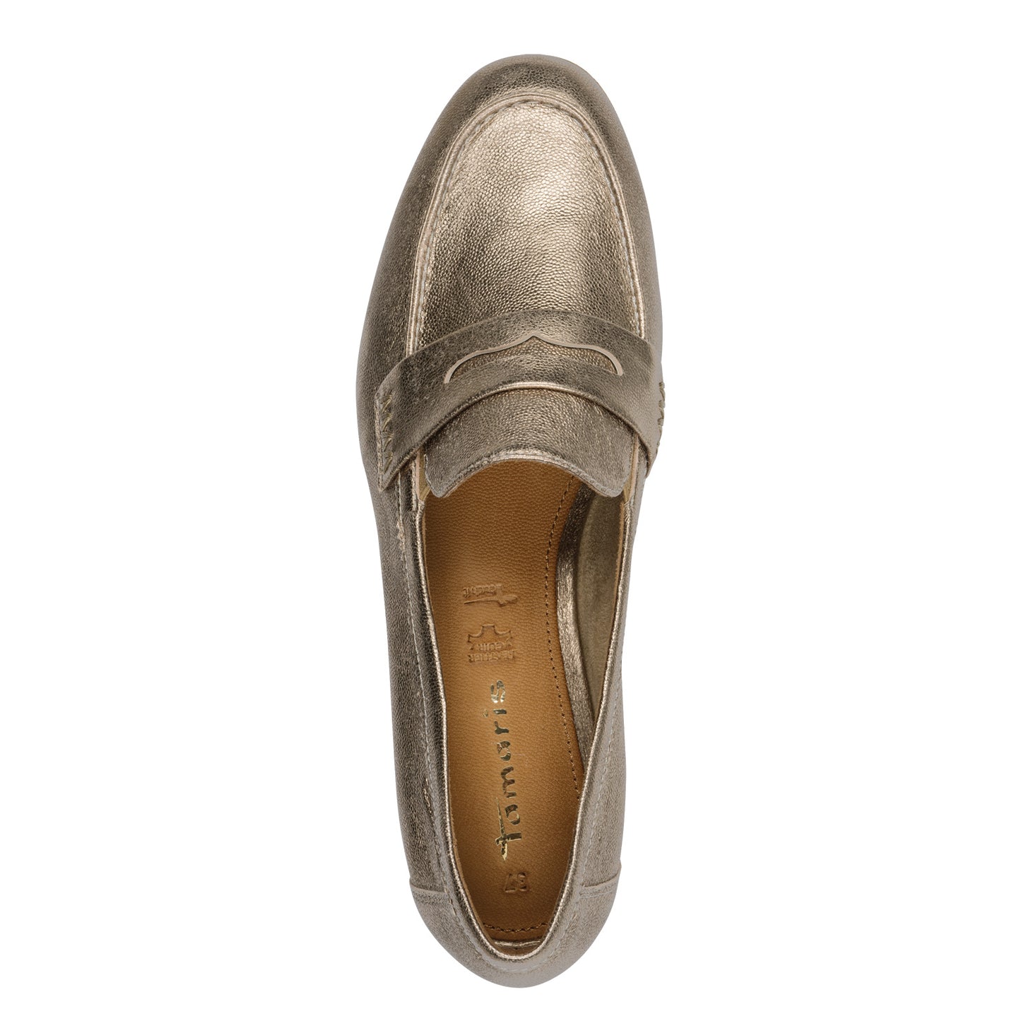 Tamaris 1-24233-46 Light gold Leather Loafers