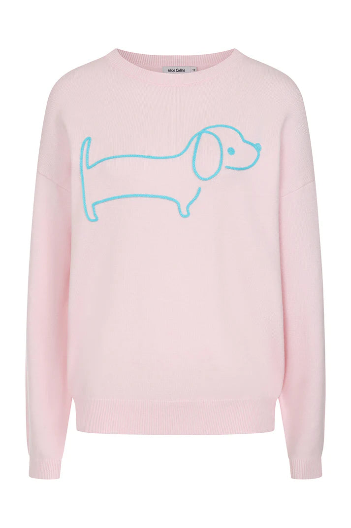 Alice Collins Sausage Dog Pullover S152