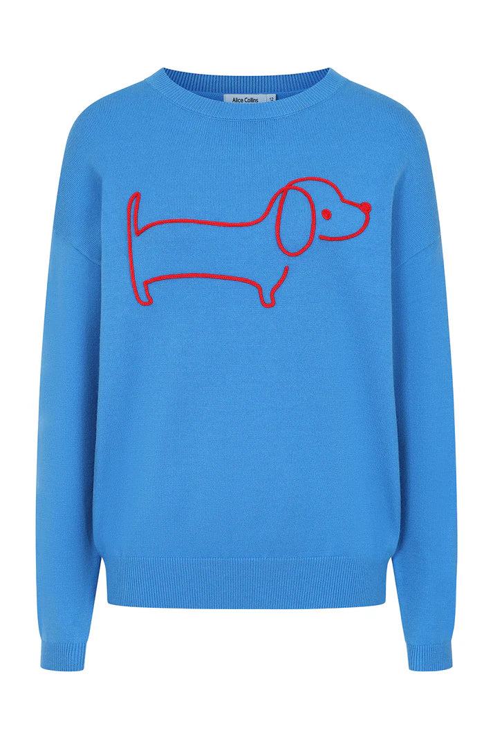 Alice Collins Sausage Dog Pullover S152