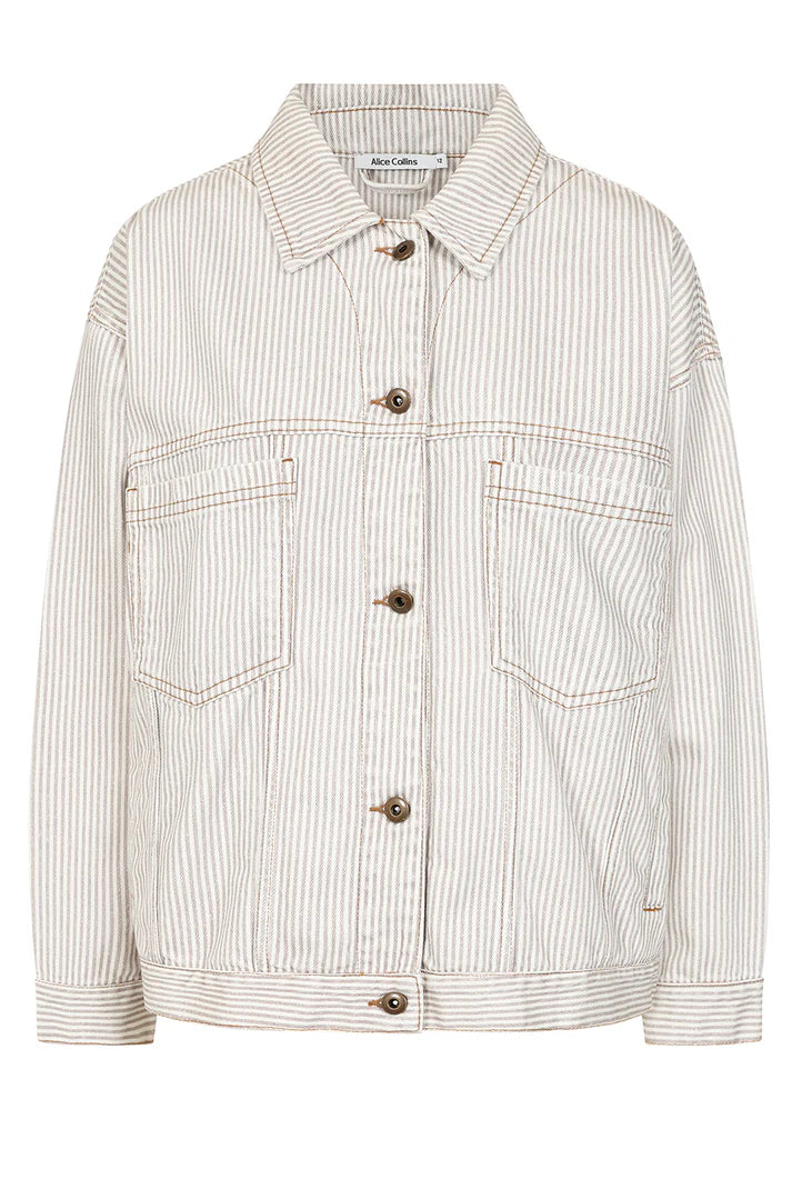 Alice Collins Millie Boxy Stripe Jacket