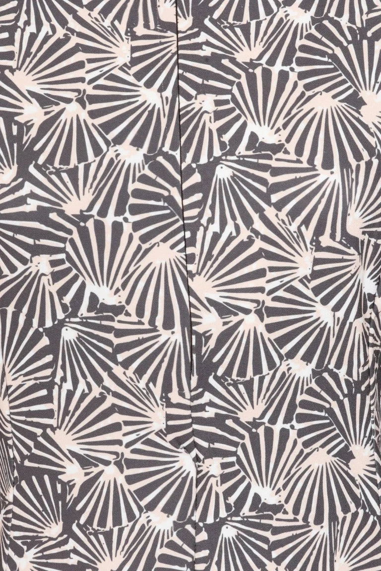 Alice Collins Skylar Print Dress in Winter Sunrise Bison