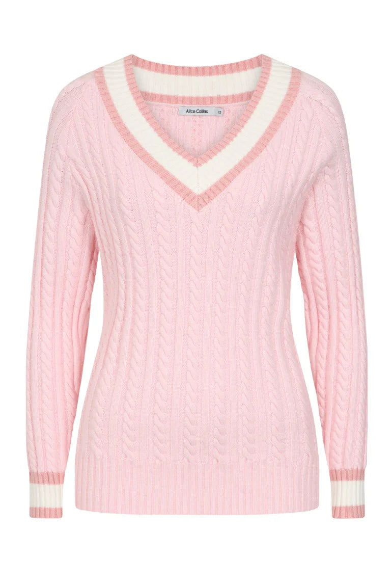 Alice Collins Liz V Neck Pullover