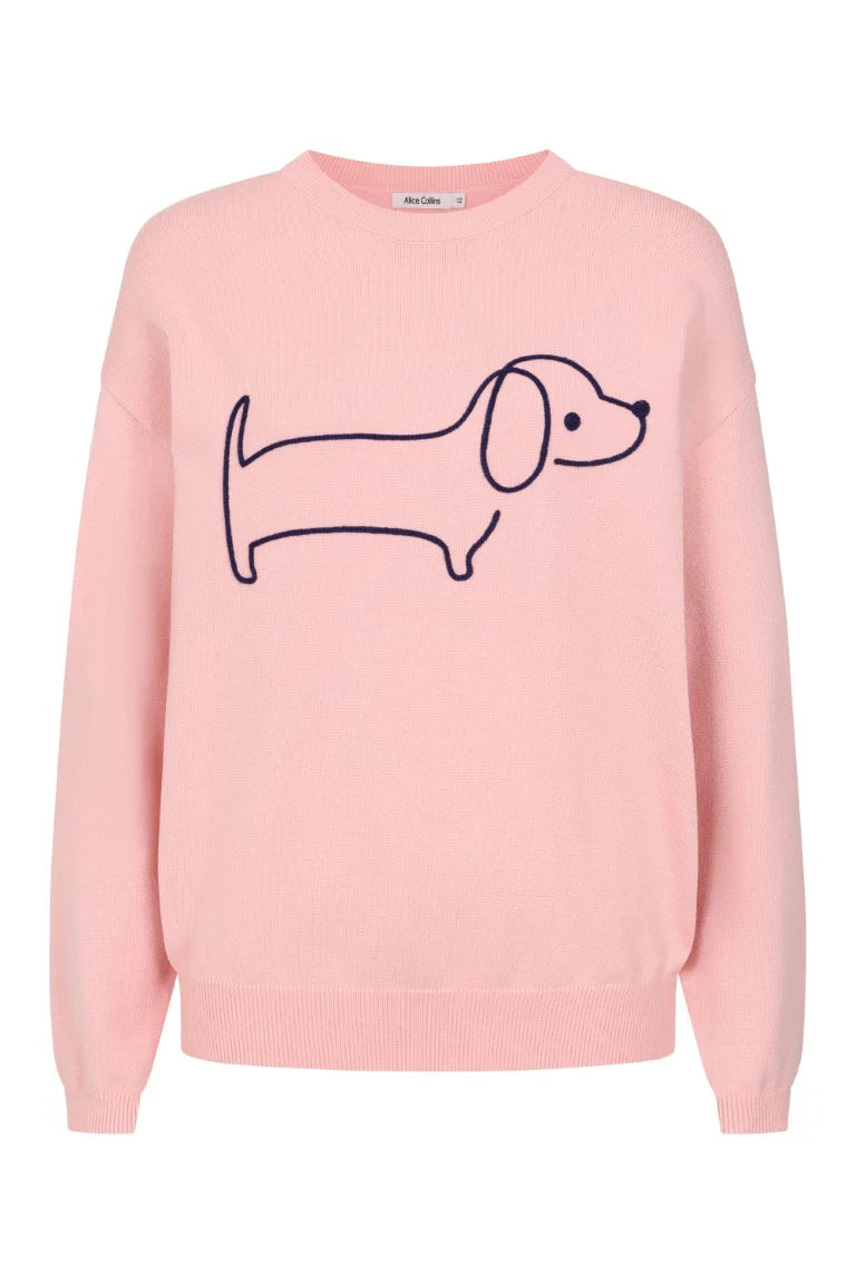 Alice Collins Sausage Dog Pullover