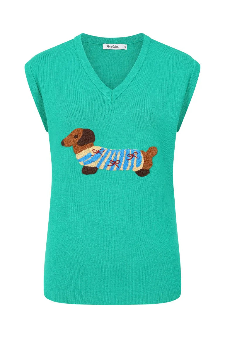 Alice Collins Sausage Dog Slipover