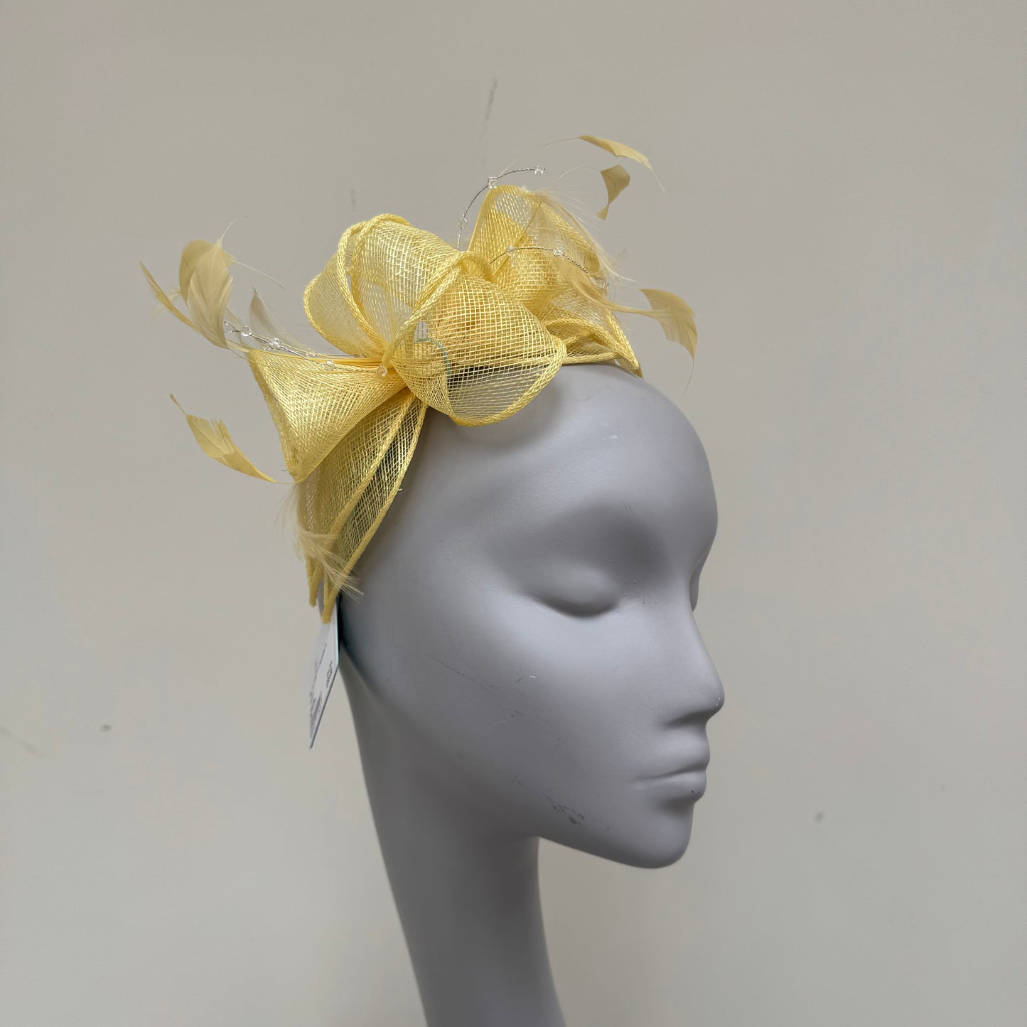Max and Ellie CF1 Fascinator in Yellows