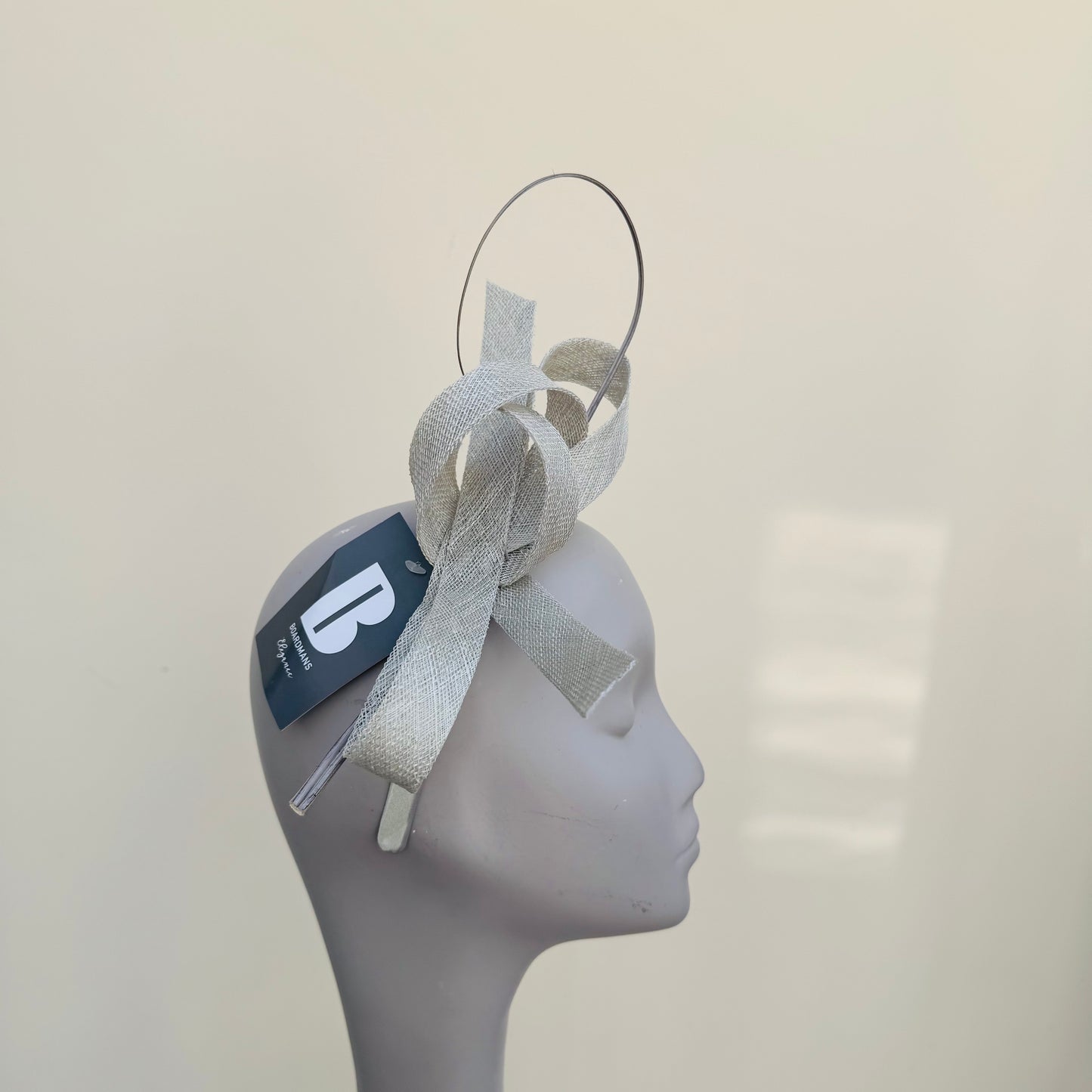 Boardmans Diana Silver Grey Fascinator