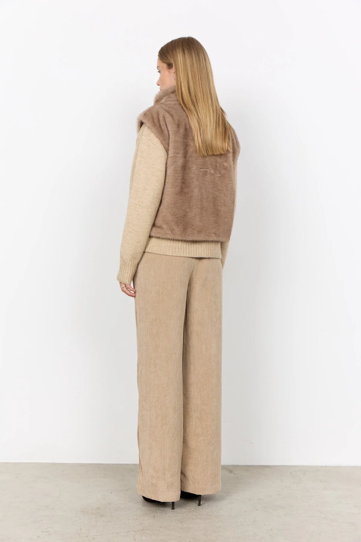 Soyaconcept SC-HAYE 1 Faux Fur Gilet