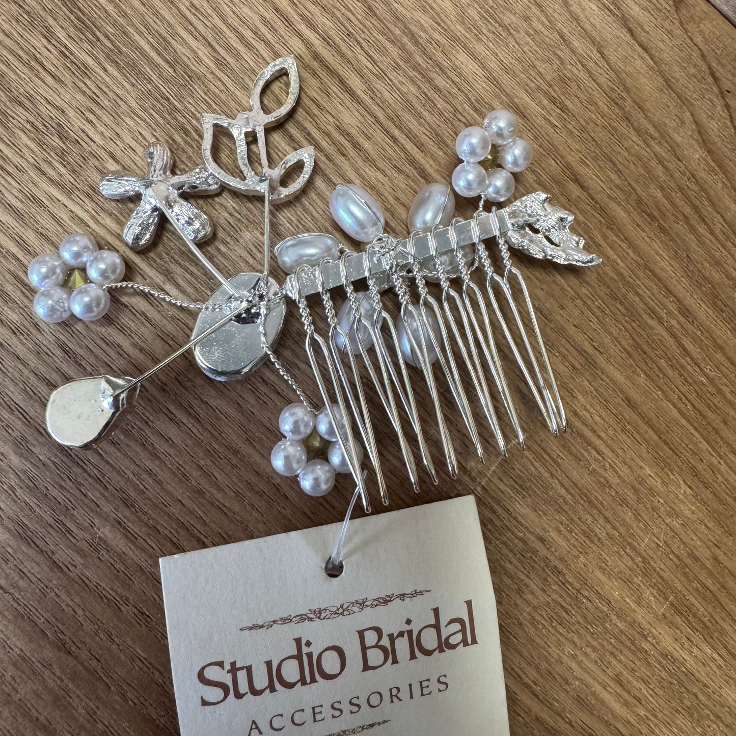 Bridal Hair Comb -Hermione