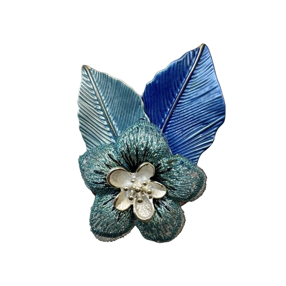 Flower Corsage Magnetic Brooch