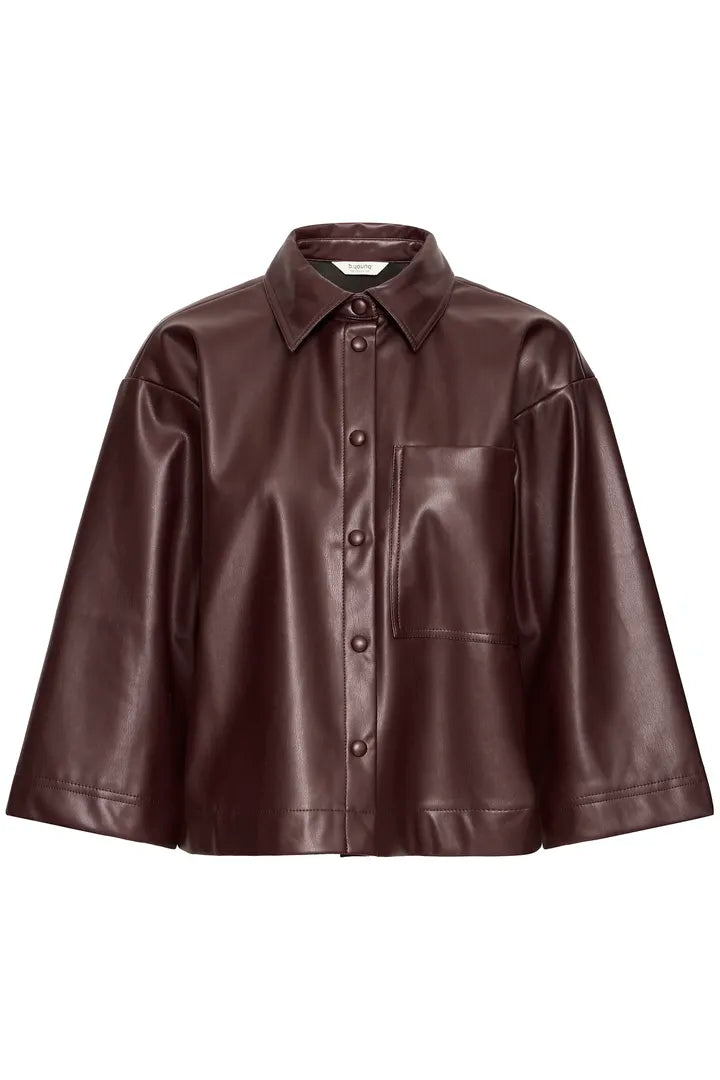 B.Young BYENID Shirt Faux Leather