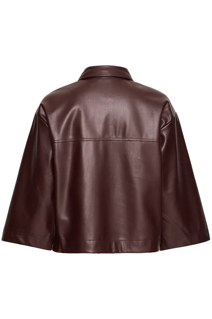 B.Young BYENID Shirt Faux Leather