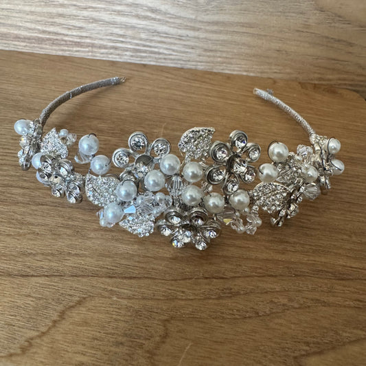 Bridal Hairband - Genevieve