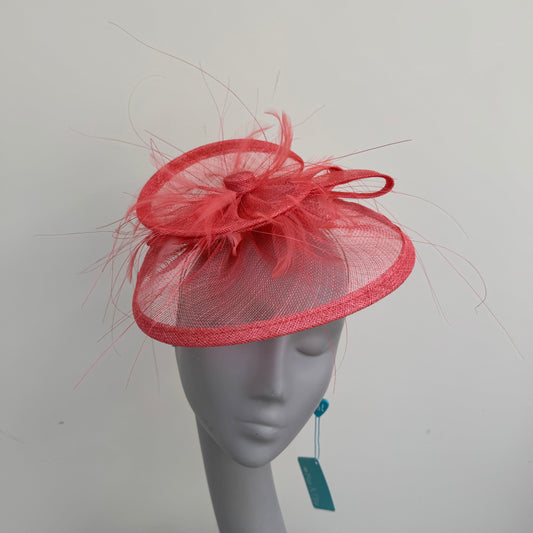 Max and Ellie BD1 Fascinator in Oranges