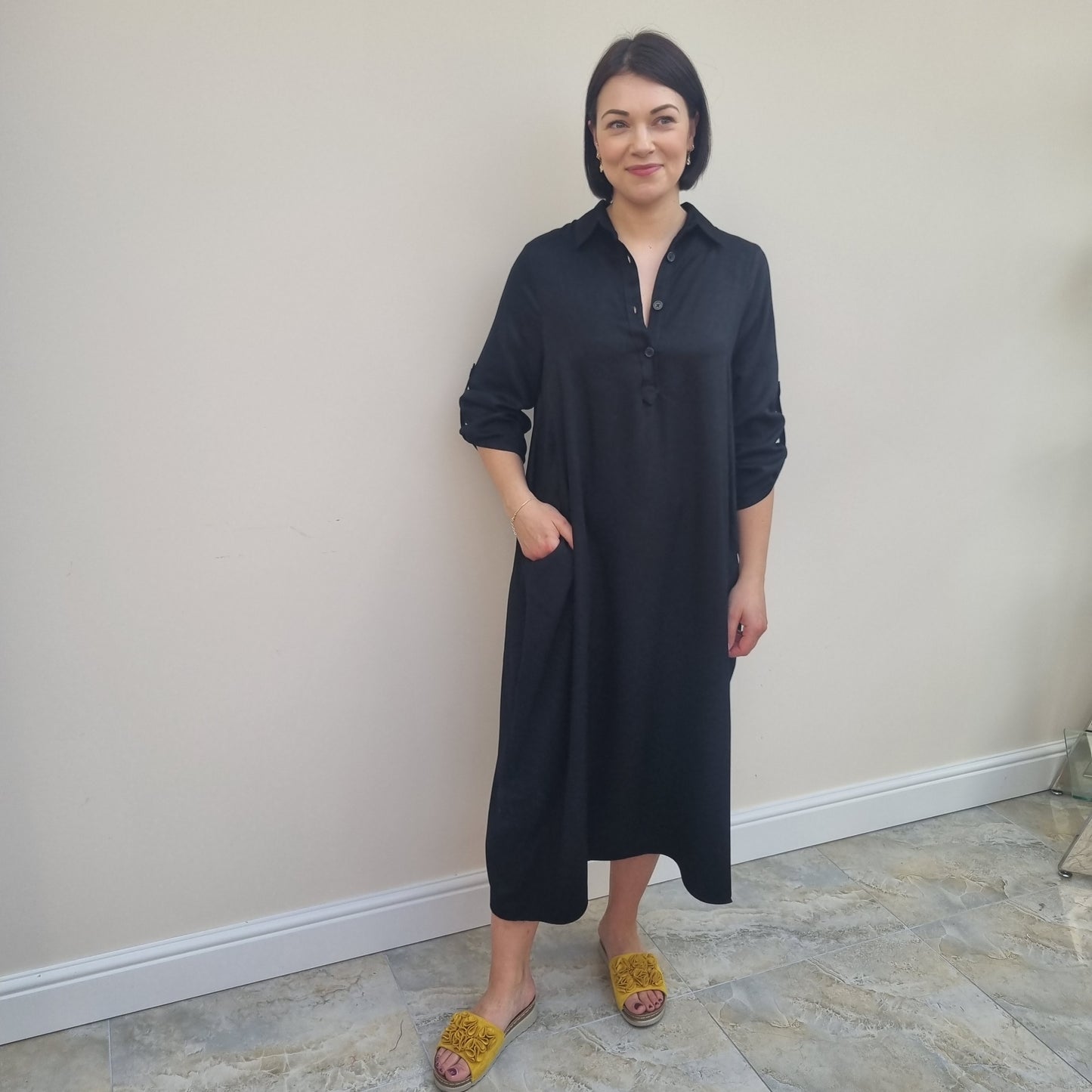 Dreams Cotton Twill pocket dress
