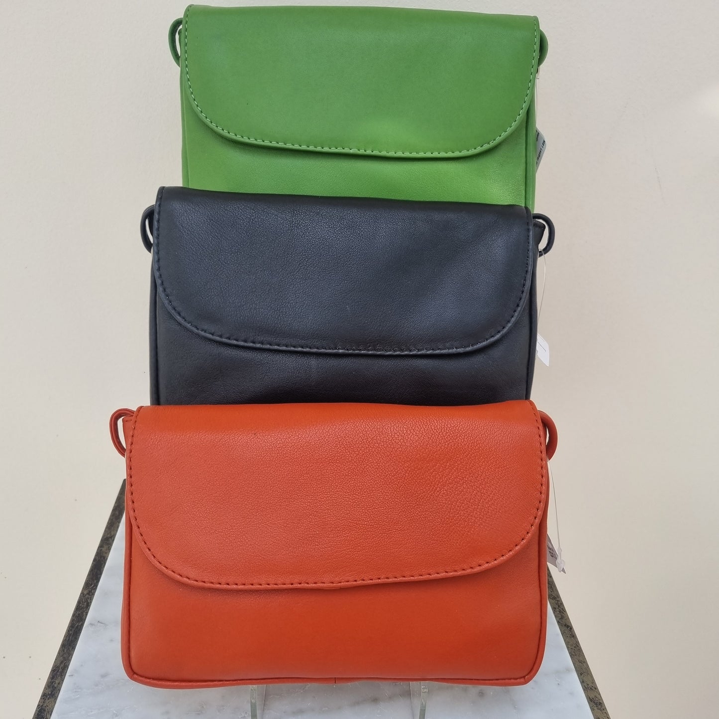 MB1 Leather mini cross body bag