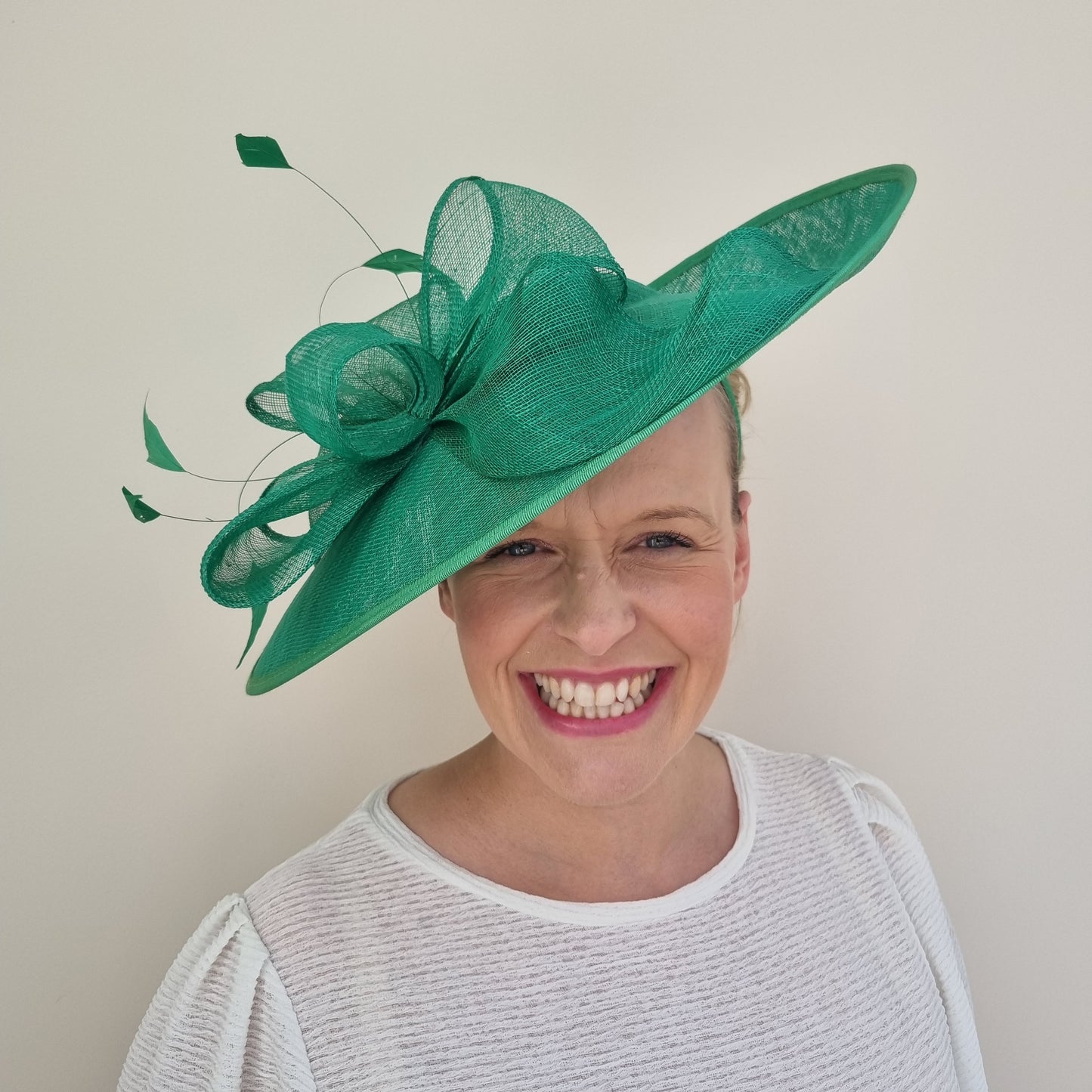 J Bees JB18/100 Fascinator in Greens