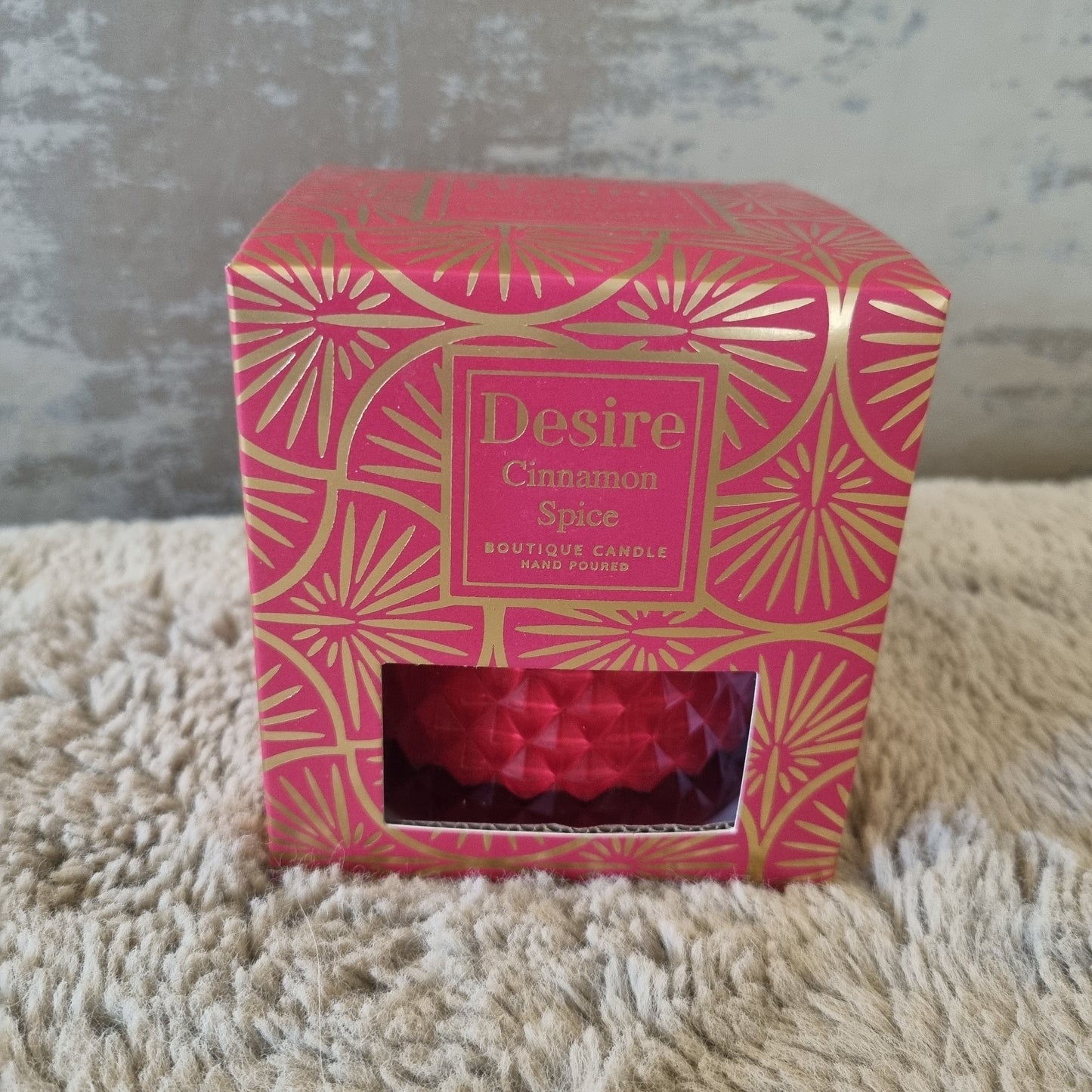 Christmas Pom Pom Candle