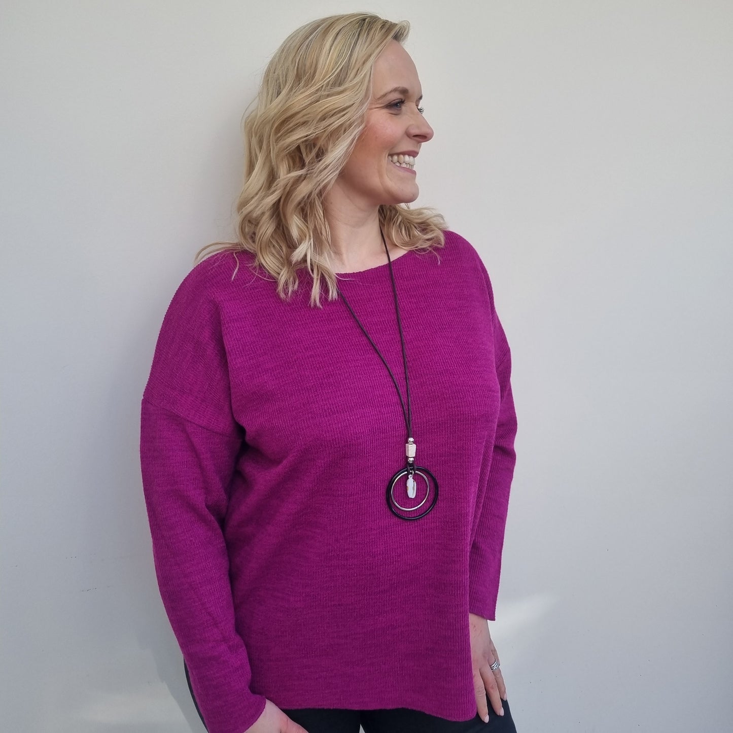 Mudflower Jumper and Necklace
