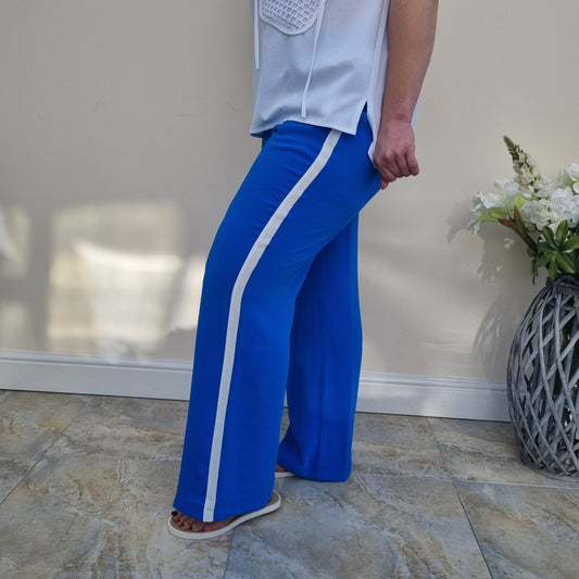 I.NCO Wide leg stripe Trousers