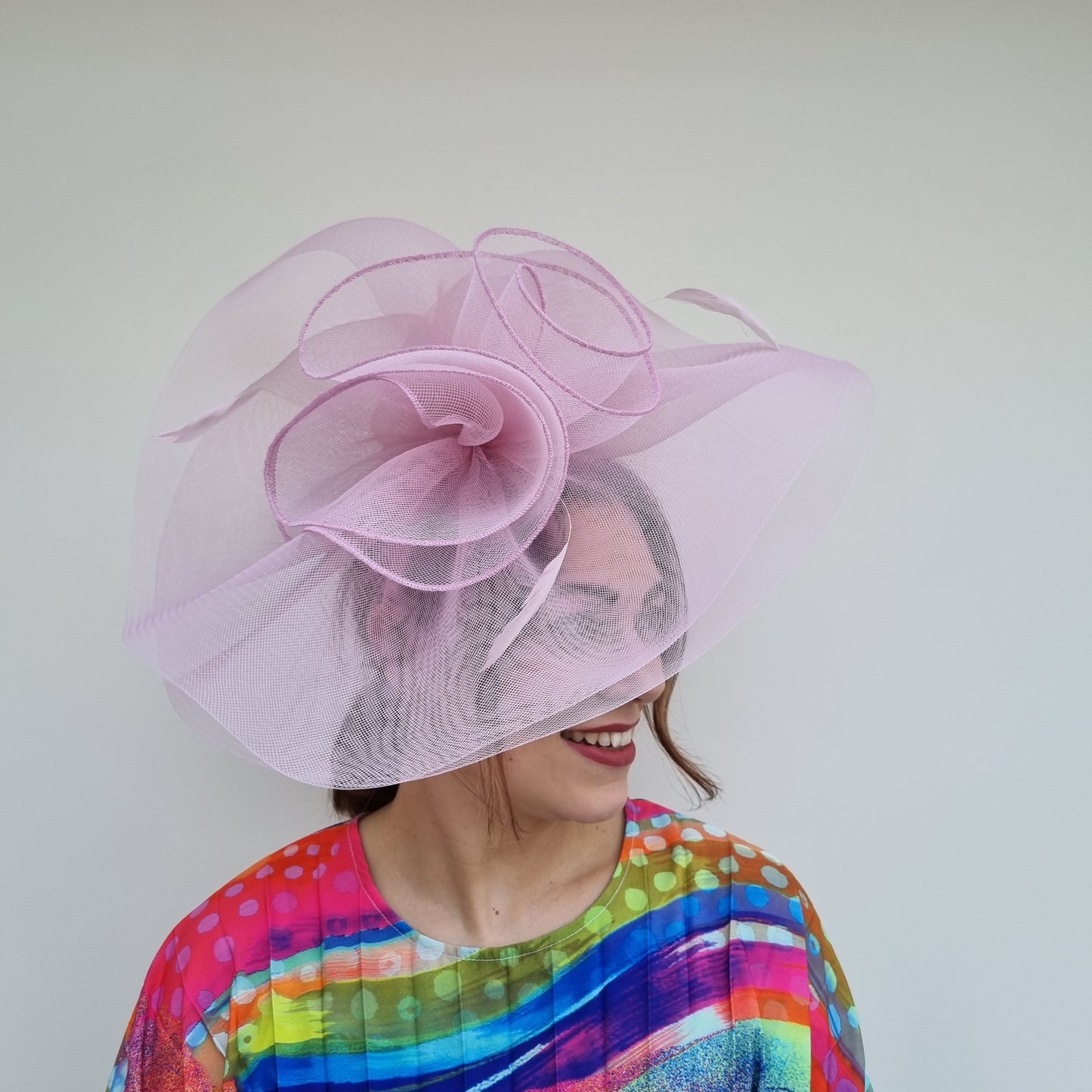 JBees JB24/13 Large Crin Hatinator in Pinks