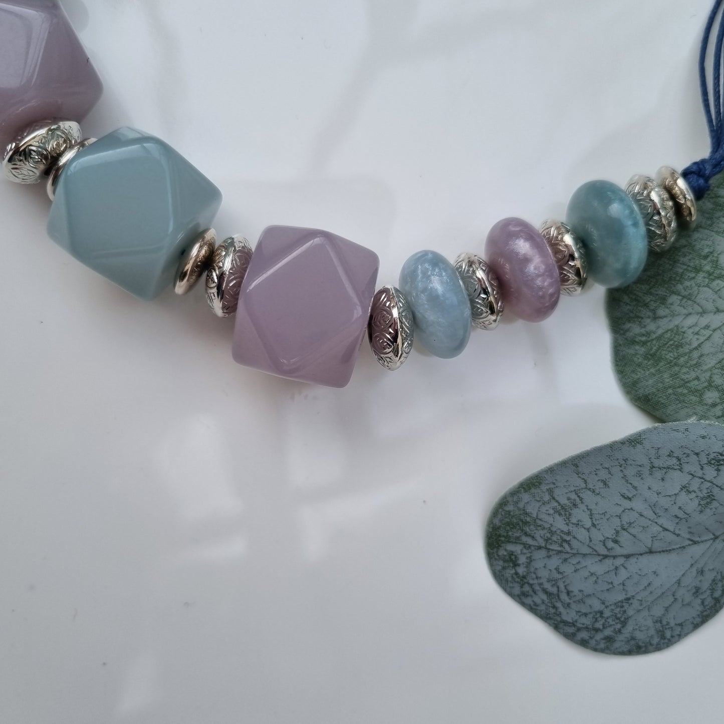Dante Geometrical Bead Necklace