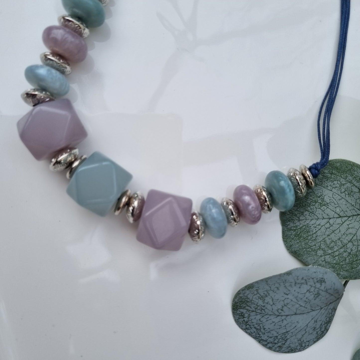 Dante Geometrical Bead Necklace