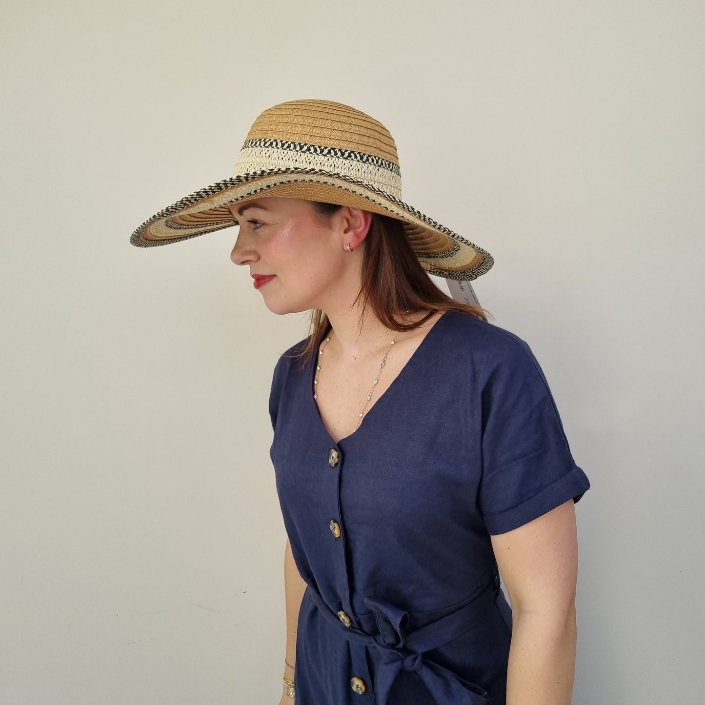 Button Front Linen Dress