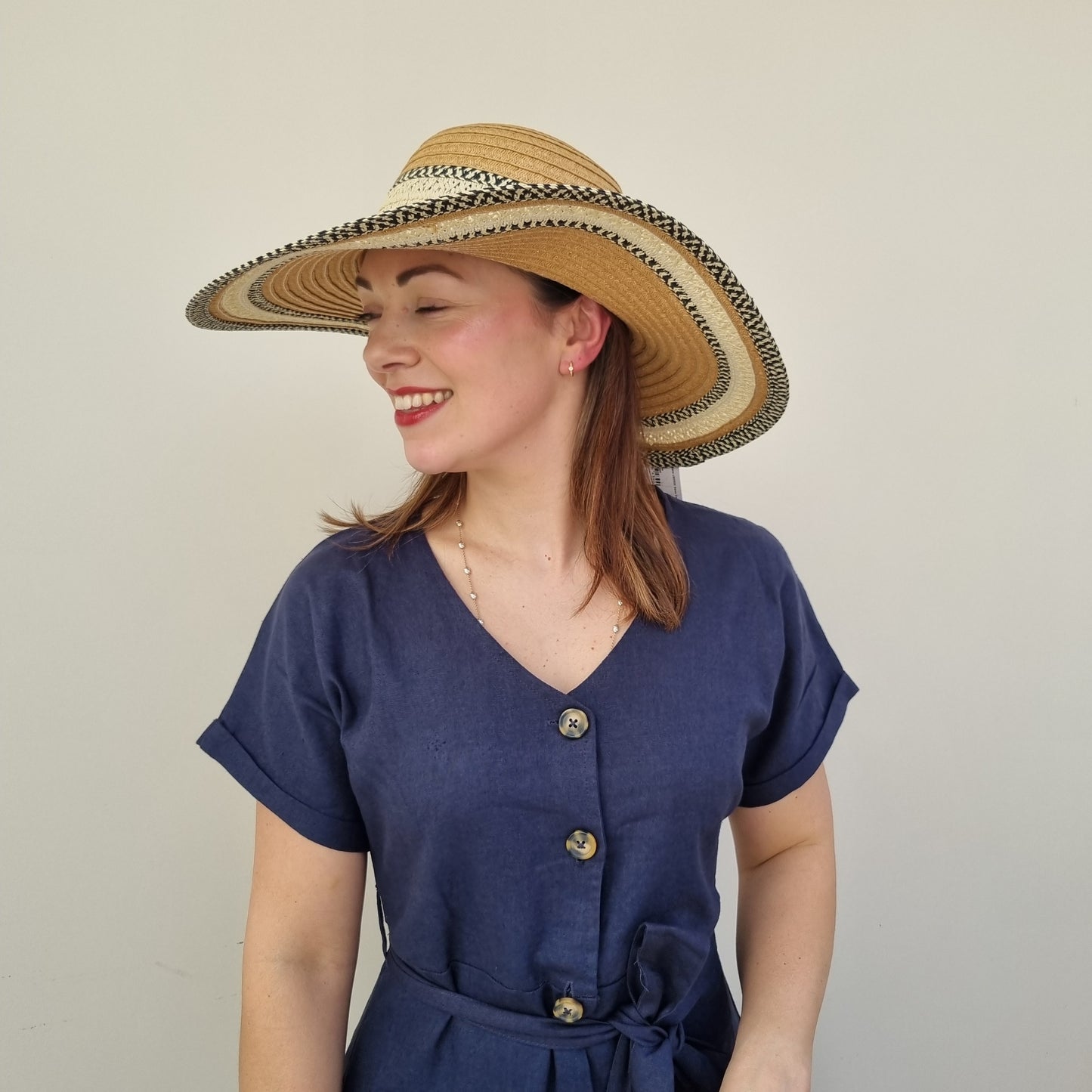 Button Front Linen Dress