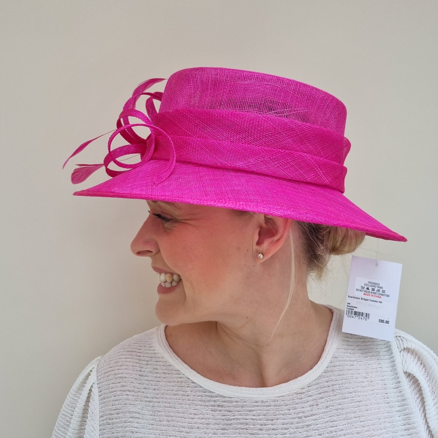 Boardmans Bridget Fuchsia Hat