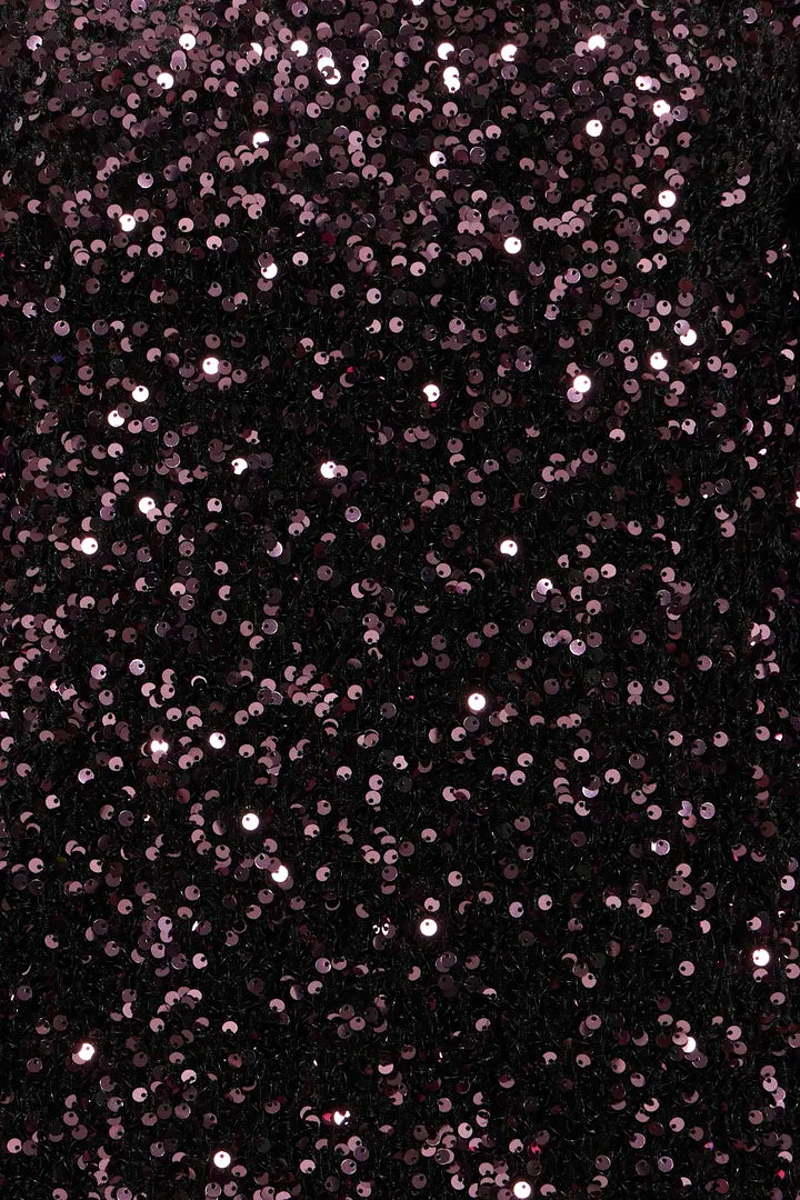 B.Young AW25 BYPAILLET Bow Sequin Dress