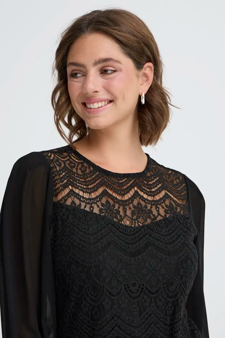 Fransa FRCATY Lace Dress