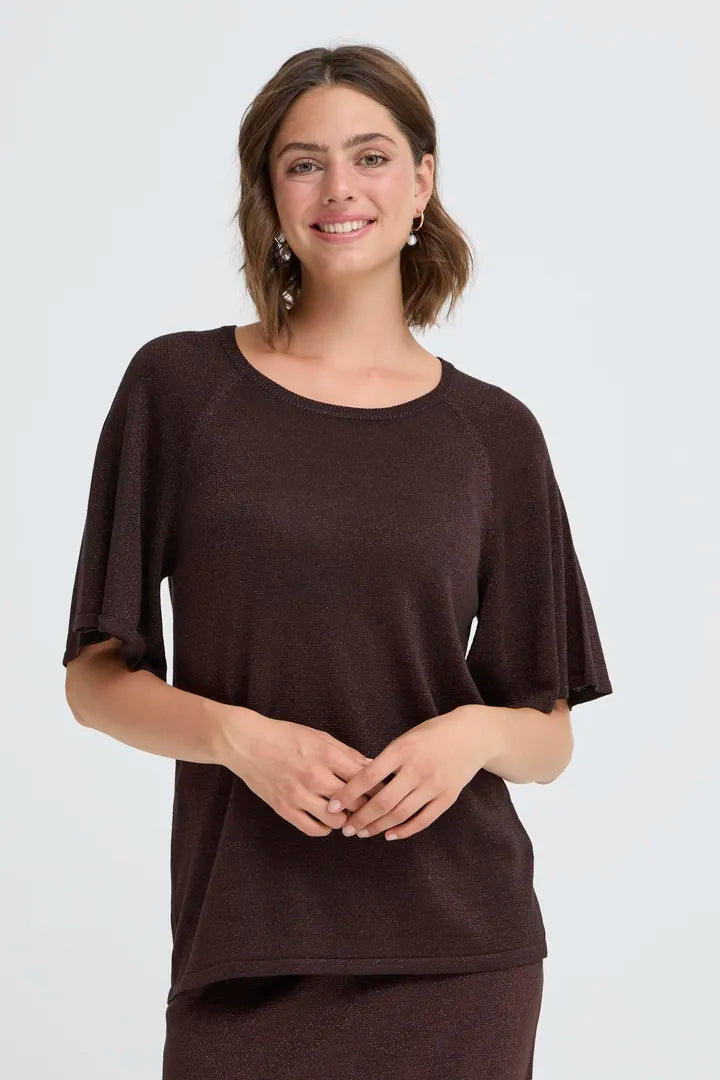 Fransa FRREGITZE PU 2 Glitter Pullover