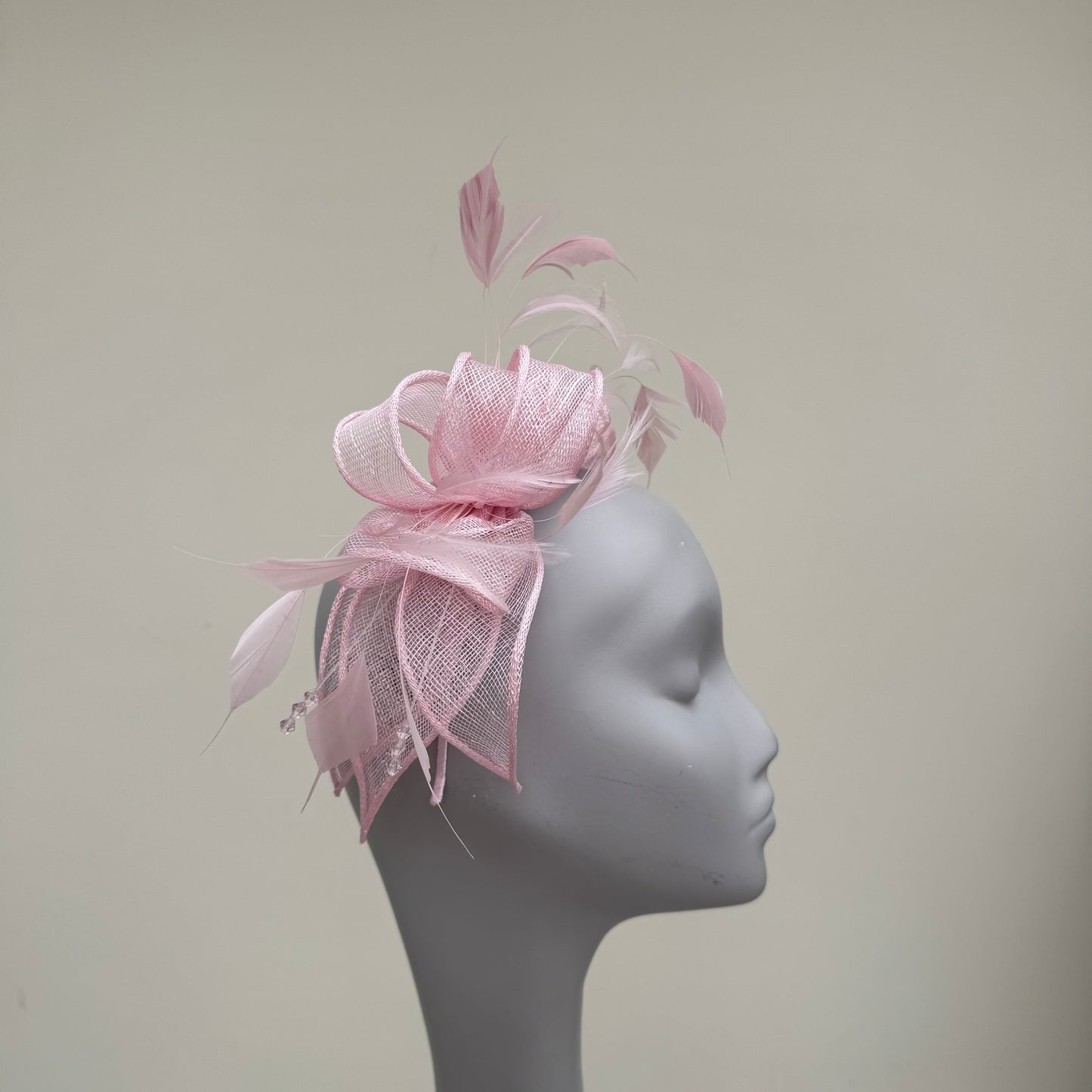 J Bees JB23/318 Fascinator in Pinks
