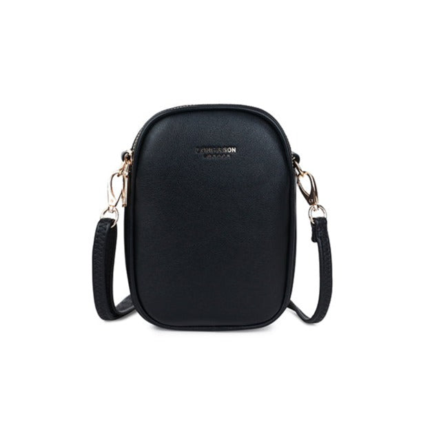 Cross Body Bag withTwo Zip Pockets