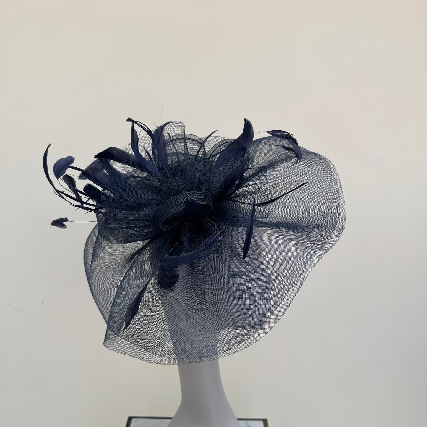 J Bees JB20/165 Navy Blue Headband Fascinator Navy