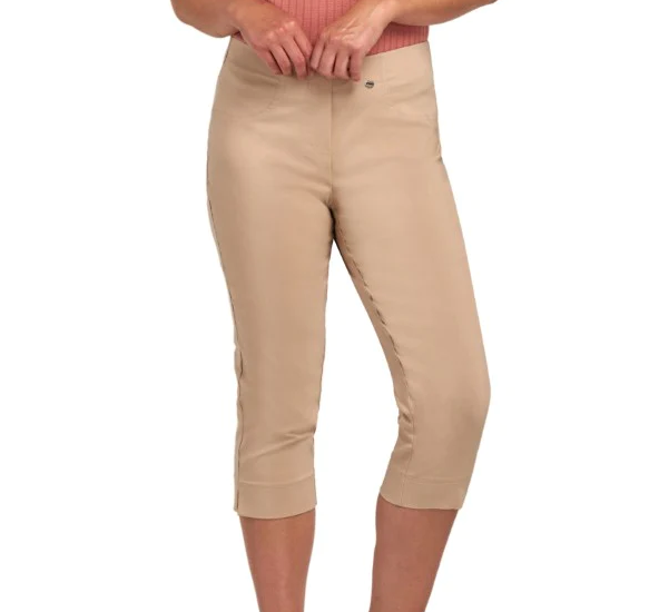 Pinns Bengaline crop trouser with pockets