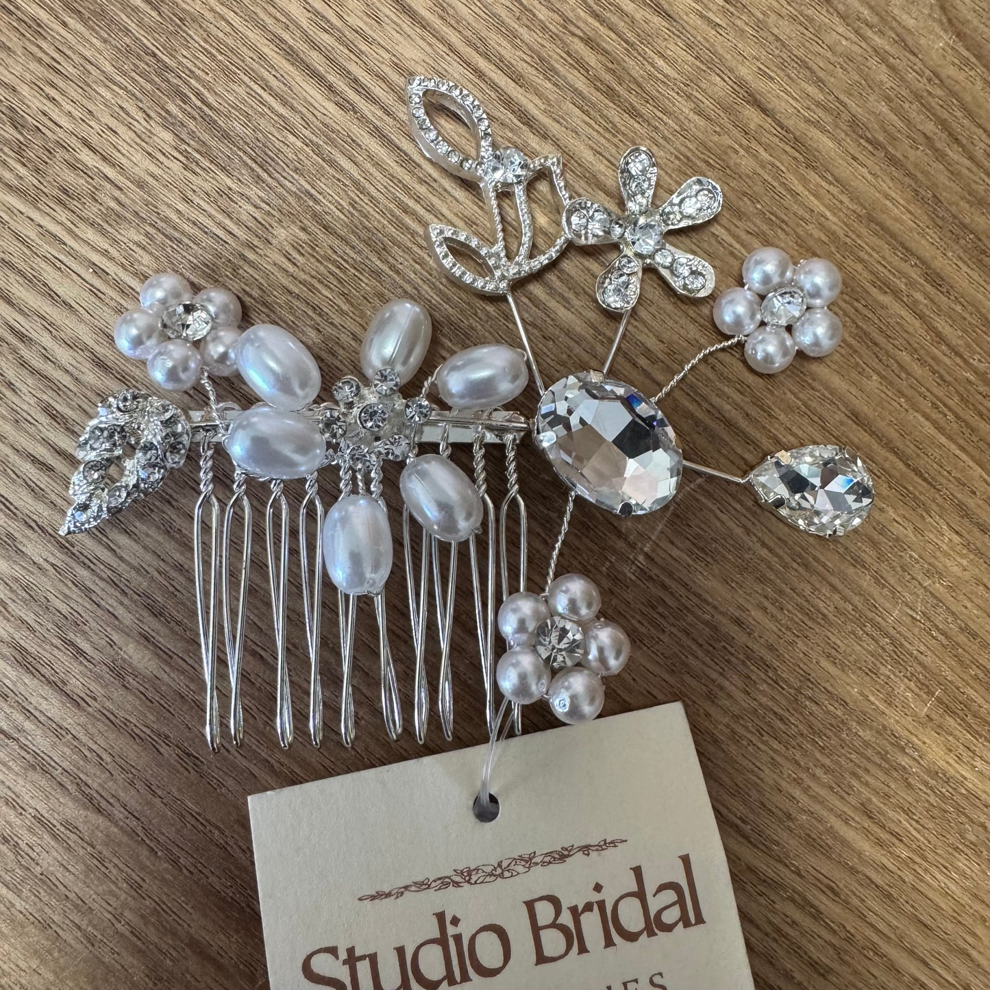 Bridal Hair Comb -Hermione