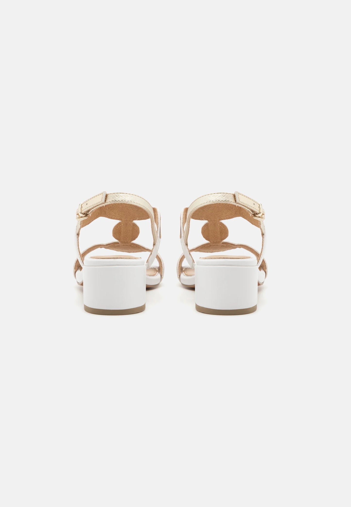 Marco Tozzi 2-28231-44 White and Gold Sandal