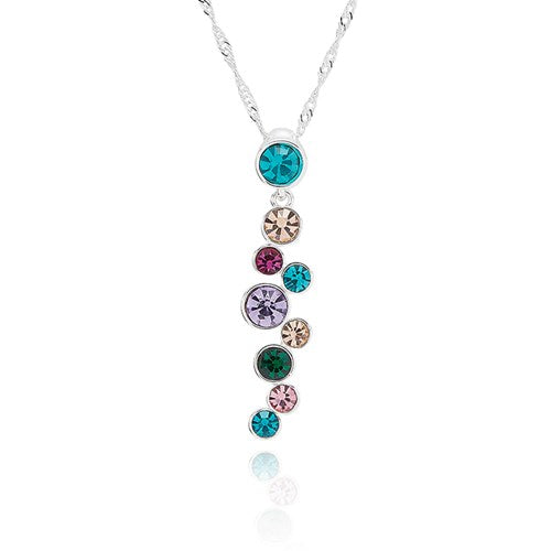 Equilibrium 359245 Glam Rox Waterfall Necklace