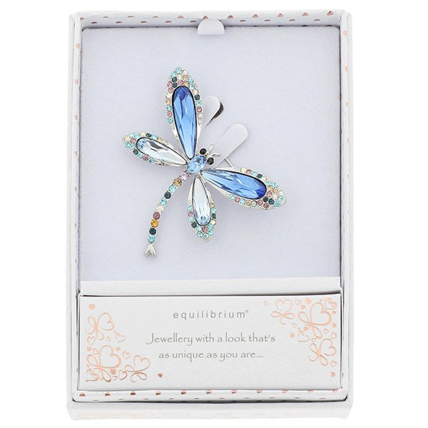 Equilibrium 359505 Dazzling Dragonfly Brooch
