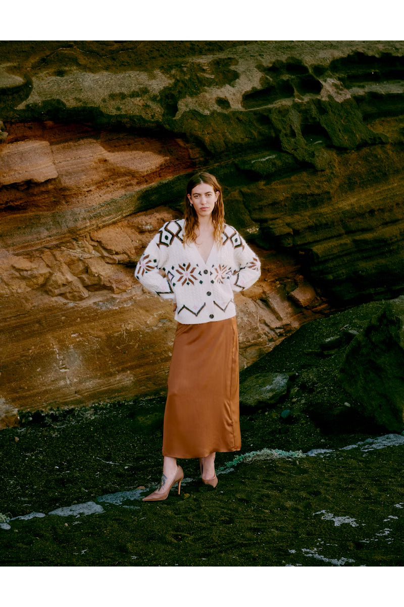 B.Young BYMelpa Patterned Cardigan