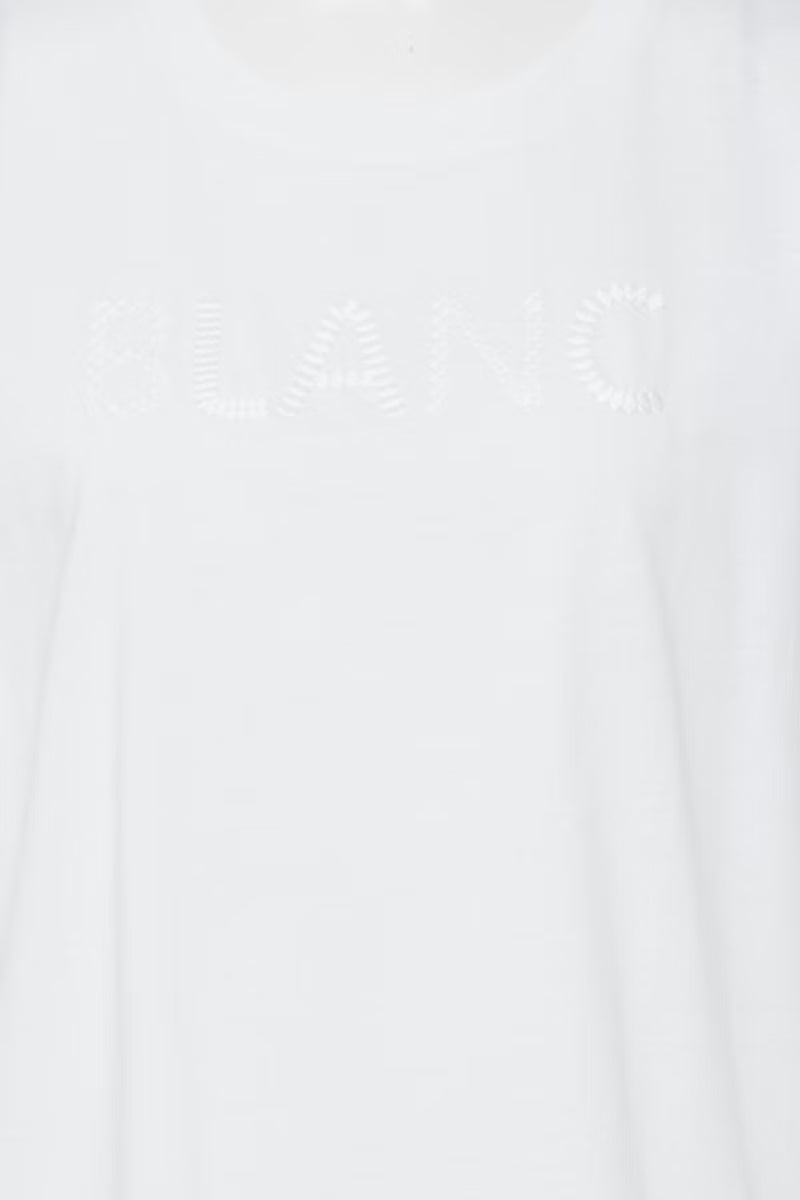 Fransa FrROUGE TEE 1 Cotton Blanc T-shirt