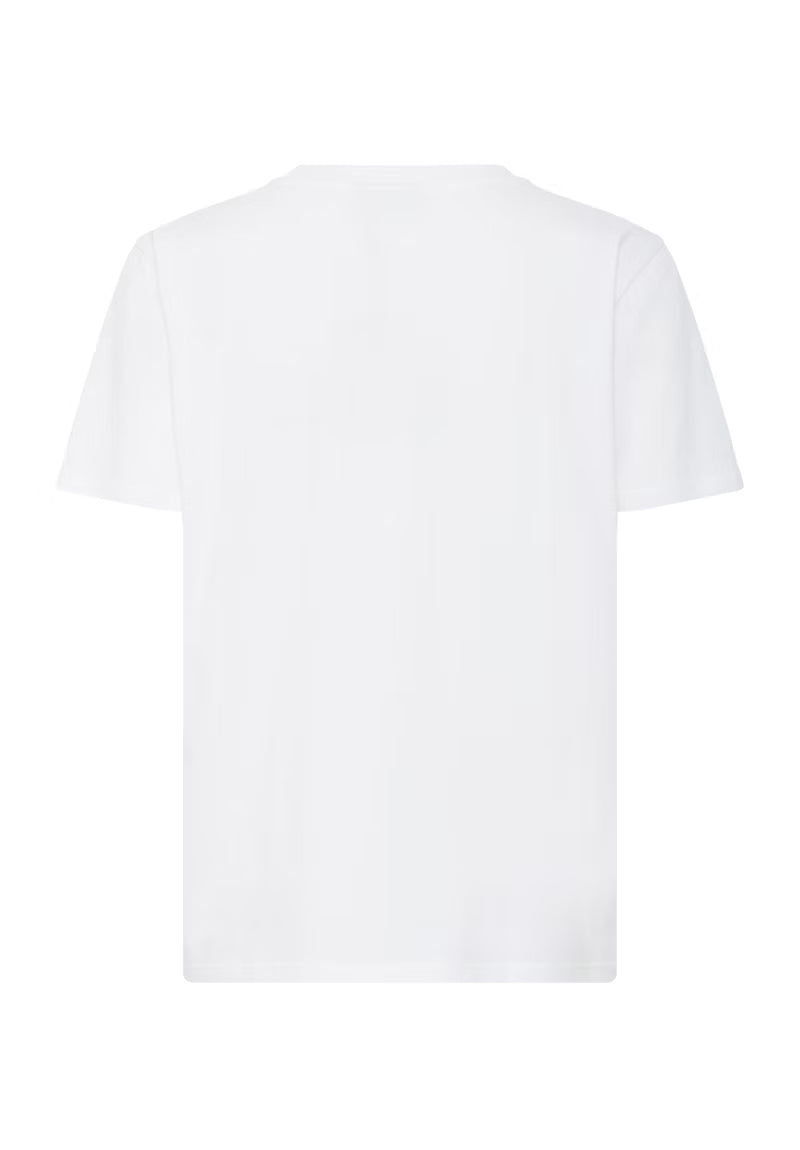 Fransa FrROUGE TEE 1 Cotton Blanc T-shirt