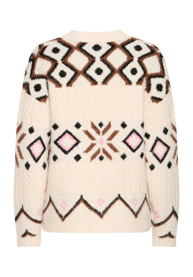 B.Young BYMelpa Patterned Cardigan