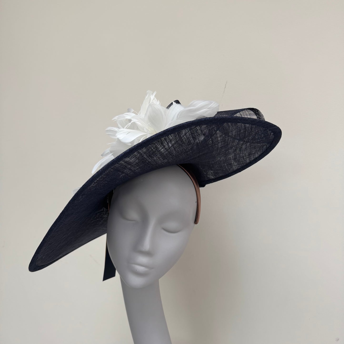 Failsworth 9716 Midnight Navy Blue and Ivory Hatinator