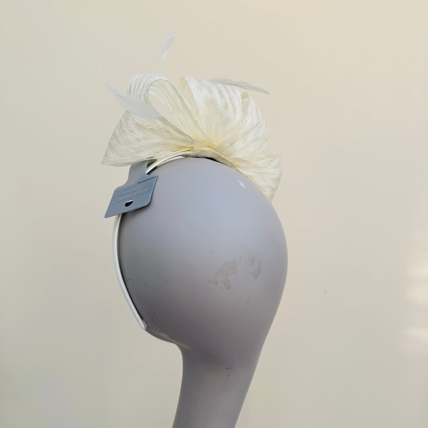 Boardmans Hadley Ivory Cream Fascinator