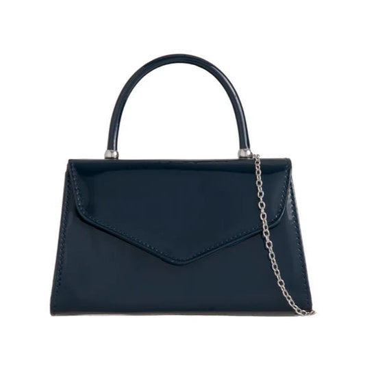 Koko 41088 Navy Blue Patent Grab Bag