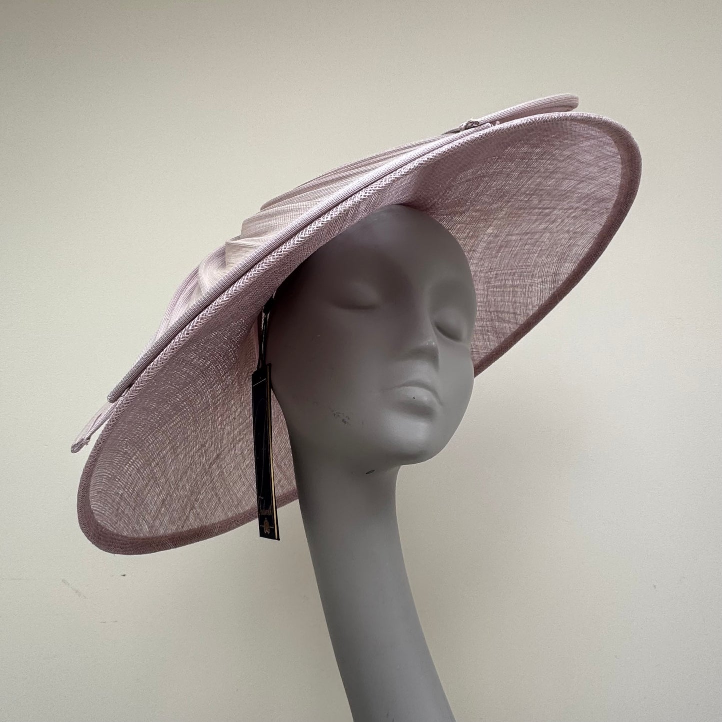 Failsworth 114 Quartz Pink Sinamay and Jinsin Hatinator