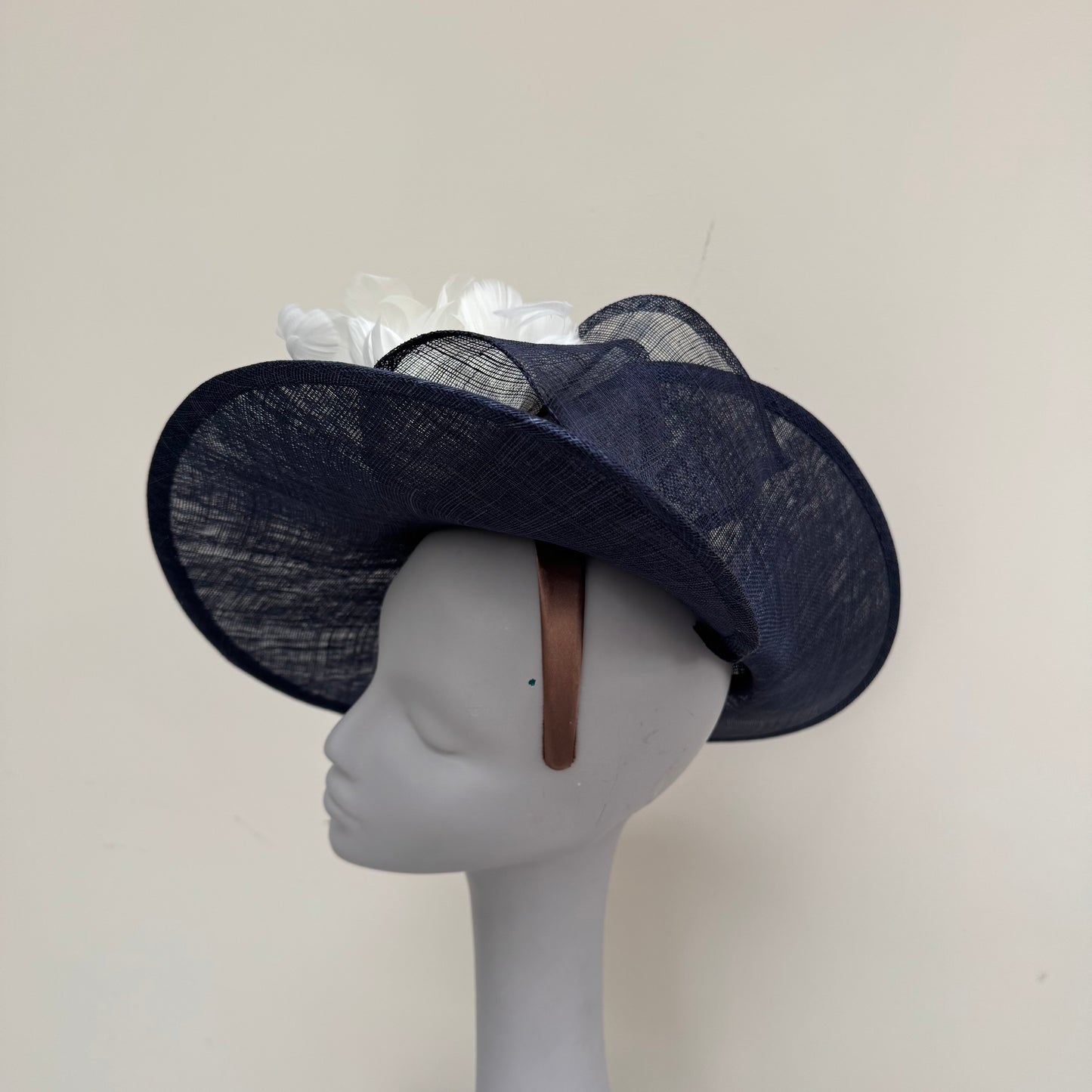 Failsworth 9716 Midnight Navy Blue and Ivory Hatinator