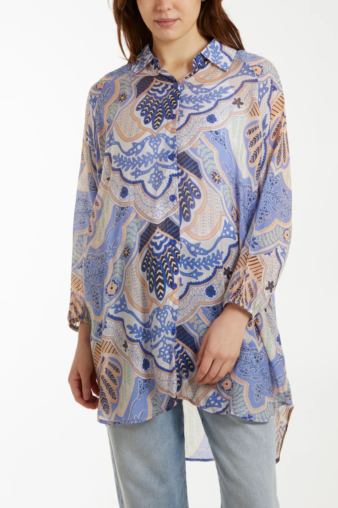 Abstract Print Shirt